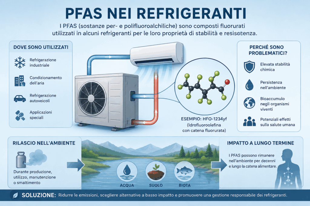 PFAS nei refrigeranti, nasce un gruppo di lavoro negli USA